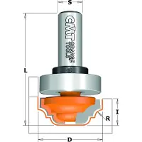 Cmt Kourujyrsin ; S=6 mm; D=19 mm; laakereilla