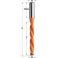 Cmt Puuporanterä ; S=10x30 mm; D=6x105 mm