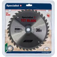 Specialist Katkaisuterä puulle Wood; 200x1,4x32/30/20/16 mm; Z36
