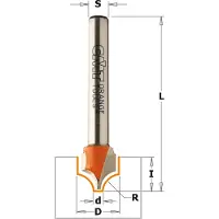 Cmt Profiilijyrsin ; S=1/4''; D=10 mm