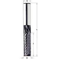 Cmt SOLID CARBIDE BIT FOR COMPOSITE D=6.35x25.4x63.5 RH (END MILL)