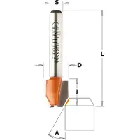 Cmt Viistejyrsin ; S=1/4''; D=12 mm