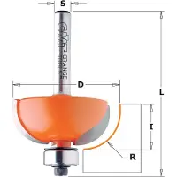 Cmt Kourujyrsin ; S=1/4''; D=28,7 mm; laakereilla