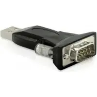 DeLOCK – Sovitin USB 2.0 Type-A - 1 x sarjaportti DB9 RS-232 (61425)