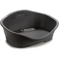 Kerbl Muovinen koirankori 55x37 cm Harmaa