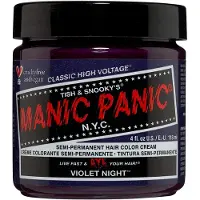 Manic Panic Semi-Permanent Hair Color Cream Violet Night