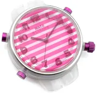 Watx Kello - WATX&amp;COLORS - BIG BEN RWA1409 - Kvarts - Analoginen - Yhdistetty - Vaaleanpunainen
