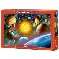 Castorland Outer Space 500 pcs, 500 kpl, Avaruus, 9 vuosi/vuosia