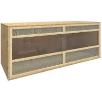 vidaXL Terraario, puupohjainen materiaali, 120x50x50 cm