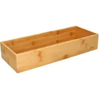 SmartaSaker Laatikkojärjestäjä bambua, 38x15 cm