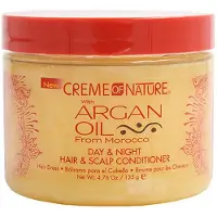 Creme of Nature Cr?me of Nature Argan Oil Day & Night hiusten ja p??nahan hoitoaine 135g