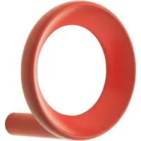 Normann Copenhagen Loop koukku small Ø 4,4 cm Red