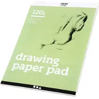 Creativ Company Drawing Pad Valkoinen A4 120gr 30 Sheets