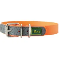 Hunter - Dog Collar Convenience Neon Orange M-L 55 - Neck 42-50cm - Koirat - Kaulapannat
