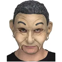 MOM Open Old Latex Mask Man Musta