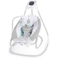 Ingenuity Simplecomfort Compact Soothing Swing & Rocker - Raylan - Multi/patterned - ONE SIZE