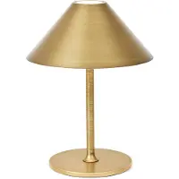 Halo Design "Hygge" Portable Table Lamp - Gold - H19CM