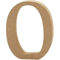 Creativ Company Puukirjain Suuri - Kirjain O