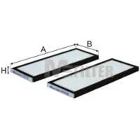 M-Filter Suodatin, sisäilma K 9006-2