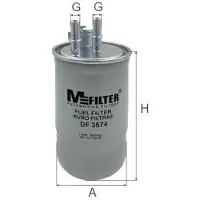 M-Filter Polttoainesuodatin DF 3574