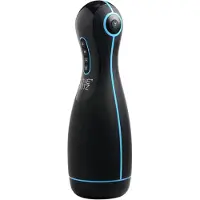 Lovebotz Auto Milker Extreme 16X Imevä Masturbaattori - Black