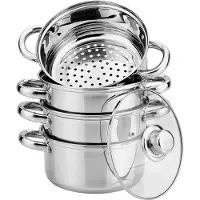 KINGHOFF POTS STEAMER 5 ELE 22CM KINGHOFF KH-3329