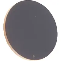 QAZQA Design-seinävalaisin harmaa 16,5 cm sis. LED - Skyf