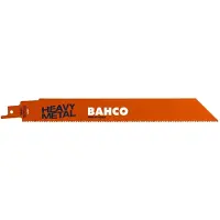 Bahco Raskaille metalleille - - Sandflex - 150 mm - 5 kpl - 8/12 hammasta tuumalla