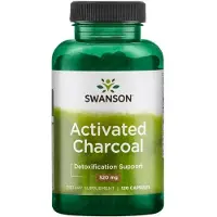 Swanson Health Aktiivihiili 260 mg - 120 kapselia