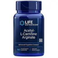 Life Extension Asetyyli-L-karnitiiniarginiini - 90 kapselia