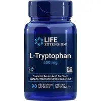 Life Extension L-tryptofaani 500 mg - 90 kapselia.