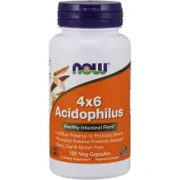 Now Acidophilus 4X6 - 120 kapselia