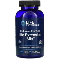 Life Extension Lasten Mix, Luonnollinen Marja - 120 purutablettia