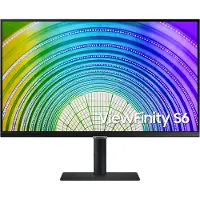 Samsung S60UA, 68,6 cm (27"), 2560 x 1440 pikseliä, Quad HD, LCD, 5 ms, Musta (LS27A600UUUXEN)