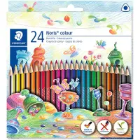 Staedtler Värikynät - Noris kierrätetty puu - 24 kpl - - OneSize - Värityssarjat