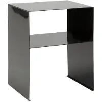House Doctor Side Table, Hdfari, Black - Black - L:40CM.W:32CM.H:50CM