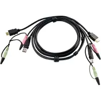 Aten – KVM cable, HDMI, USB and Audio, 1.8m (2L-7D02UH)