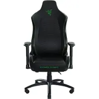 Razer Iskur X -XL, keinonahkaverhoiltu pelituoli, musta/vihreä