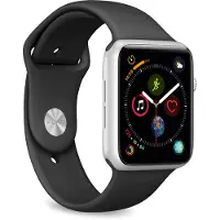 Puro ICON Apple Watch -ranneke, 38/40/41 mm, musta