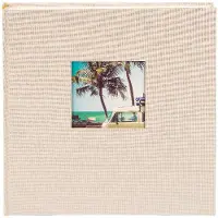 Goldbuch Albumi GOLDBUCH 27723 Bella Vista hiekkaharmaa 30x31/60 sivua, valkoiset lehdet | kulmat/tarrat | kirjansidonta