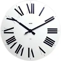 Alessi Firenze seinäkello Ø 36 cm Valkoinen