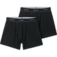 Carhartt WIP 2-Pack Cotton Trunks Black