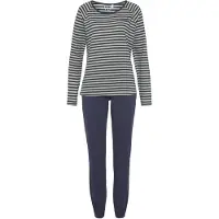 Vivance Pyjama marine / valkoinen