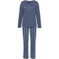 Vivance Pyjama sininen / valkoinen