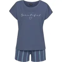 Vivance Pyjama sininen / valkoinen