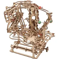 Ugears Marble Run Chain Hoist kuularata pienoismalli