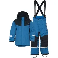 Didriksons Skare Toppapuku, Corn Blue, 80