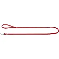 Hunter - Dog Leash Nappa Petit Red 140cm/8mm - Koirat - Kaulapannat