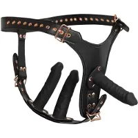 Bad Kitty Strap-on belt incl dildo - black