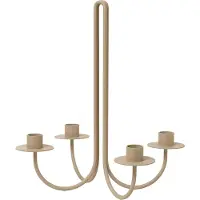 Ferm Living Sway kynttelikkö, cashmere